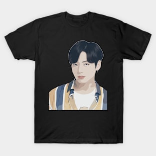 BTS Jungkook Vector Art T-Shirt